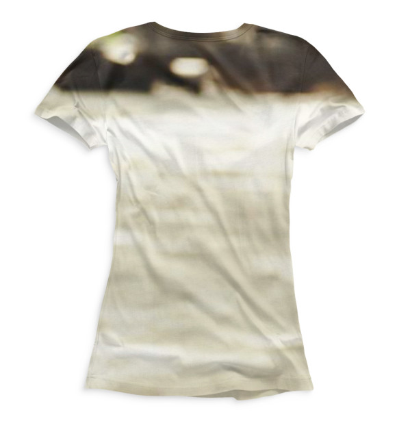 Женская футболка с изображением Дорама цвета Белый