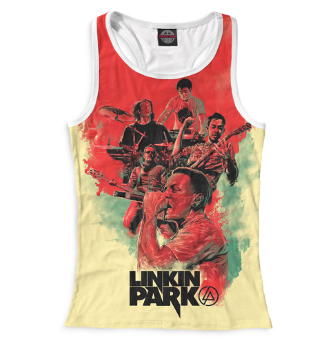 

Майки борцовки Print Bar, Белый, Linkin Park