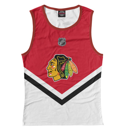 

Майки Print Bar, Белый, Chicago Blackhawks