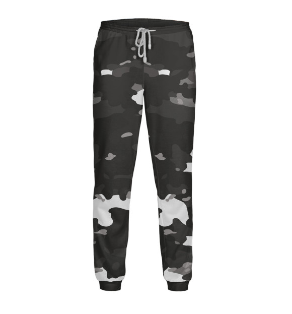 Мужские спортивные штаны с изображением Camouflage цвета Белый