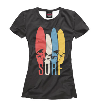 Футболка для девочек SURF