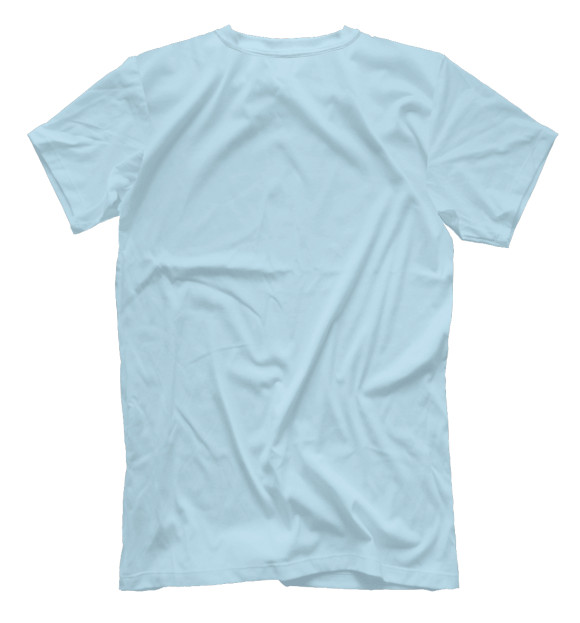 Мужская футболка с изображением Нива цвета Белый