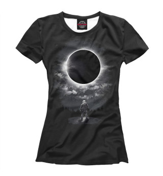 Женская футболка Солнечное затмение
