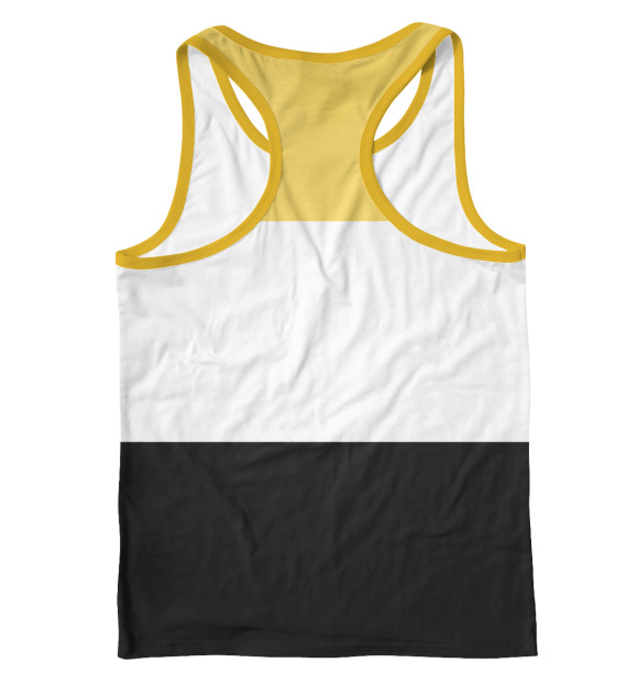 Мужская майка-борцовка с притом Scooter цвета Белый Мужская майка-борцовка с изображением Scooter цвета Белый