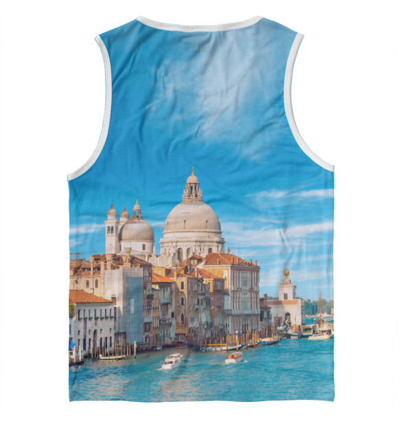 Майка для мальчика с изображением Италия, Венеция цвета Белый