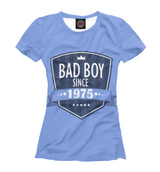 Женская футболка Плохой мальчик с 1975