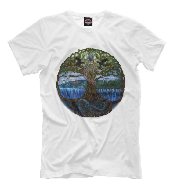 Футболка для мальчиков с изображением Время легенд цвета Молочно-белый