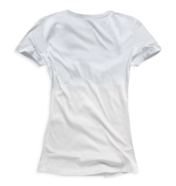Женская футболка с изображением Ёжики цвета Белый