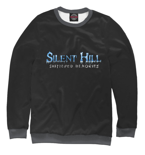 Свитшот для мальчиков с изображением Silent Hill цвета Белый