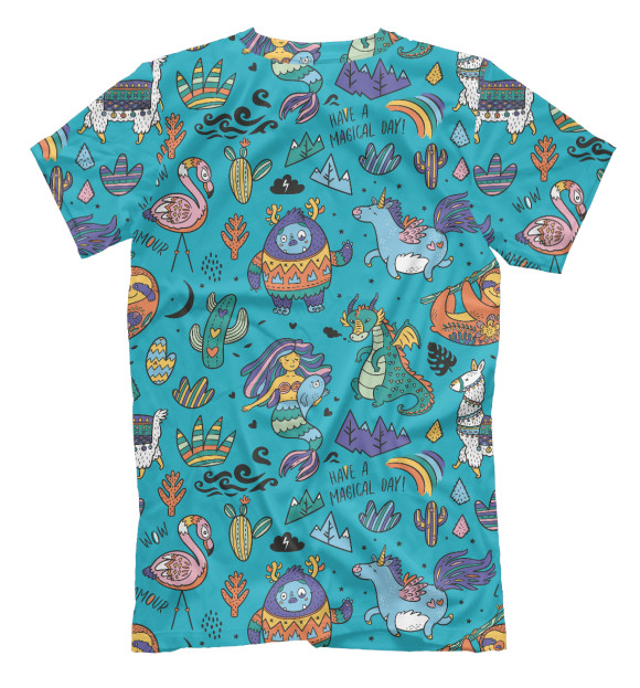 Футболка для мальчиков с изображением Have a magical day! цвета Белый