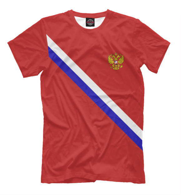 Футболка для мальчиков с изображением Россия Головин 17 цвета Светло-коричневый