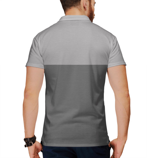 Мужское поло с изображением FC Chelsea Grey Collection цвета Белый