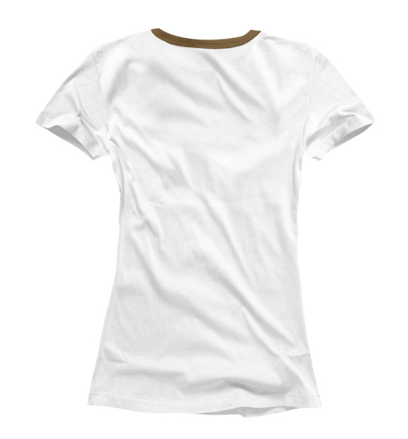 Женская футболка с изображением Танцуют все ! цвета Белый