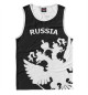 Мужская майка Russia Black&White Collection