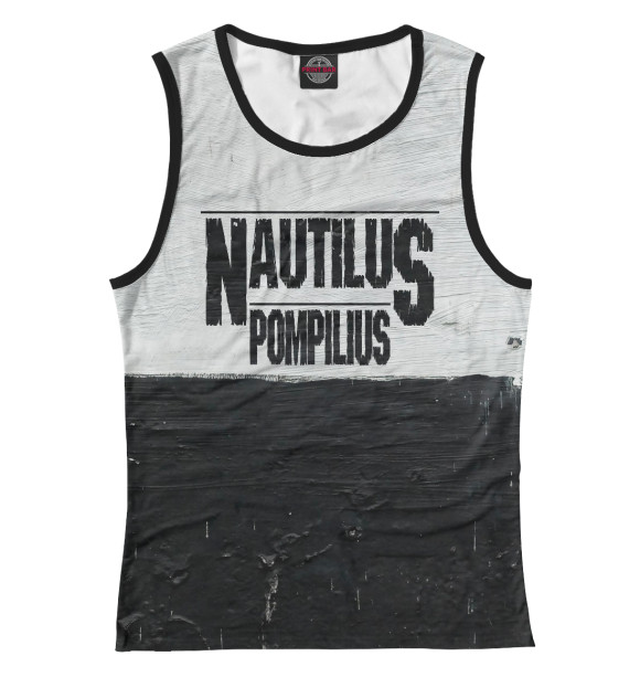 Майка для девочки с изображением Nautilus Pompilius цвета Белый