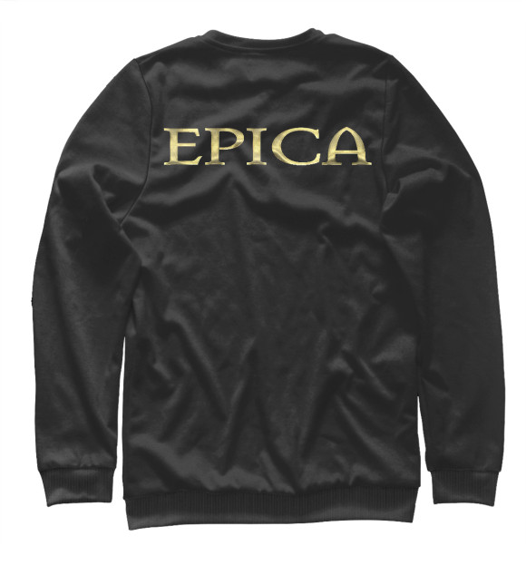 Женский свитшот с изображением EPICA цвета Белый