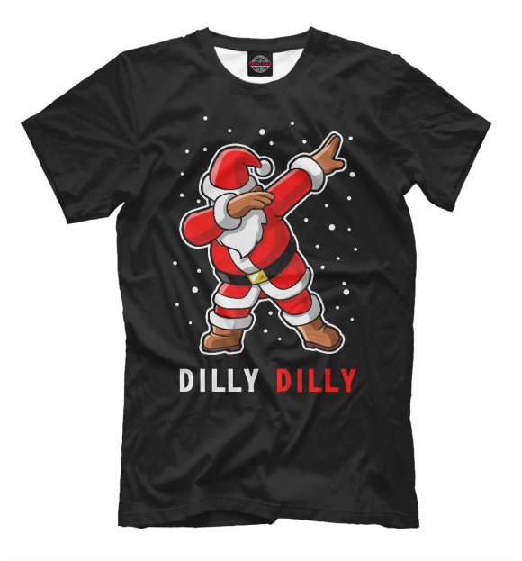 Мужская футболка с изображением Dilly Dilly цвета Белый