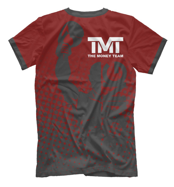 Мужская футболка с изображением TMT бокс цвета Белый