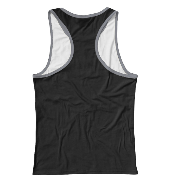 Женская майка-борцовка с изображением Forever young, forever Barman цвета Белый