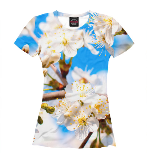 

Футболки Print Bar, Белый, Вишня