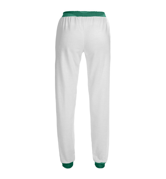 Женские спортивные штаны с изображением Akhmat Fight Club цвета Белый