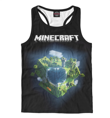

Майки борцовки Print Bar, Белый, Minecraft