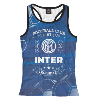 Женская майка-борцовка Inter FC #1