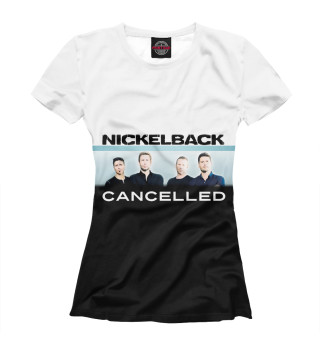 Женская футболка Nickelback