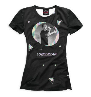 Женская футболка Loqiemean