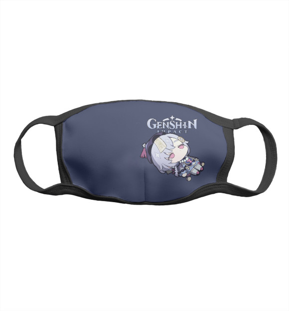 Маска тканевая с притом Qi Qi цвета Белый Маска тканевая с изображением Qi Qi цвета Белый