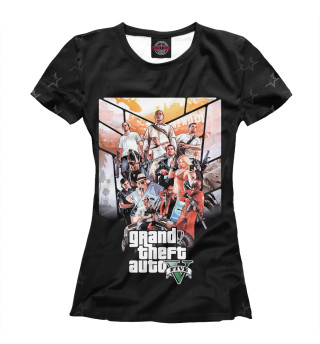 Женская футболка Grand Theft Auto | GTA
