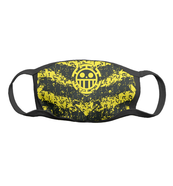 Маска тканевая с притом One Piece цвета Белый Маска тканевая с изображением One Piece цвета Белый