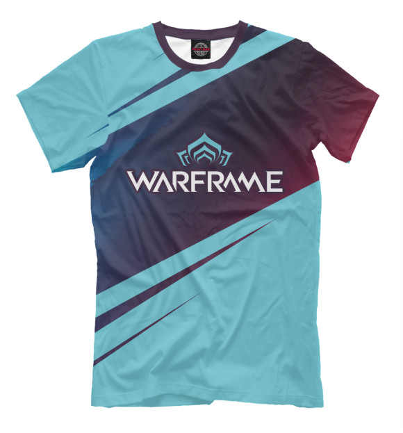 Футболка для мальчиков с изображением Warframe / Варфрейм цвета Белый