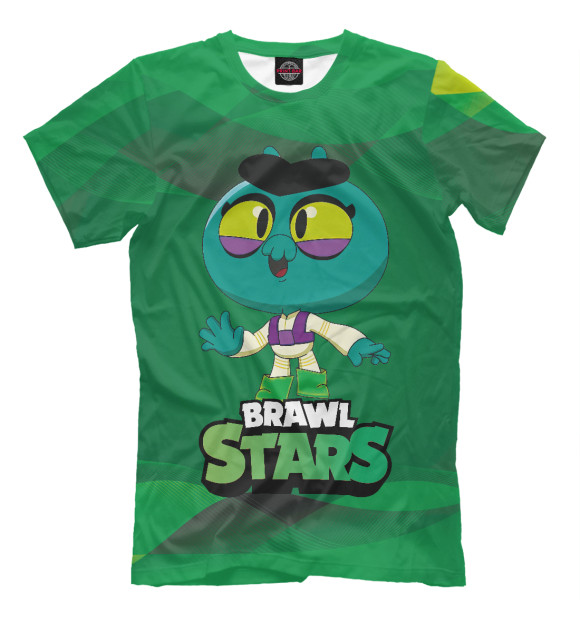 Футболка для мальчиков с изображением Ева Eve BrawlStars цвета Белый