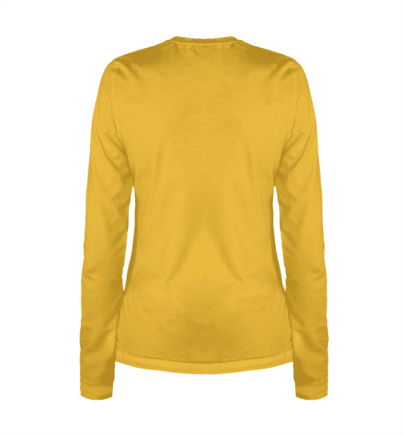 Женский лонгслив с притом В.В. Путин цвета Белый Женский лонгслив с изображением В.В. Путин цвета Белый