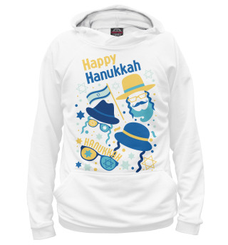 Худи для девочки Happy Hanukkah