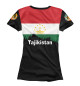 Женская футболка Tajikistan