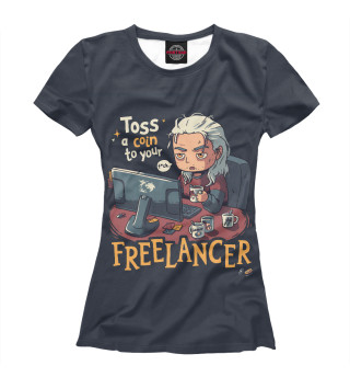 Футболка для девочек Freelancer