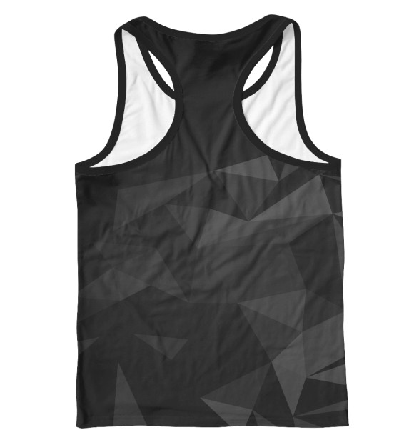 Мужская майка-борцовка с изображением VOLVO, ВОЛЬВО цвета Белый