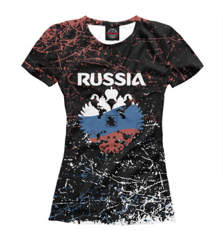 Футболка для девочек RUSSIA
