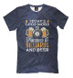 Футболка для мальчиков Billiards And Beer