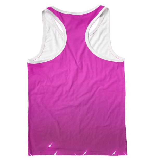 Мужская майка-борцовка с изображением Дерзкая Джинкс цвета Белый