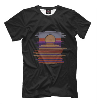 Футболка для мальчиков Geometric Sunset