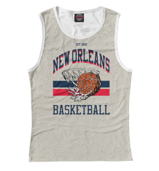 Женская майка New Orleans Basketball