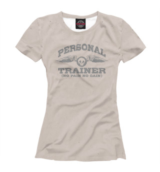 Женская футболка Personal Trainer