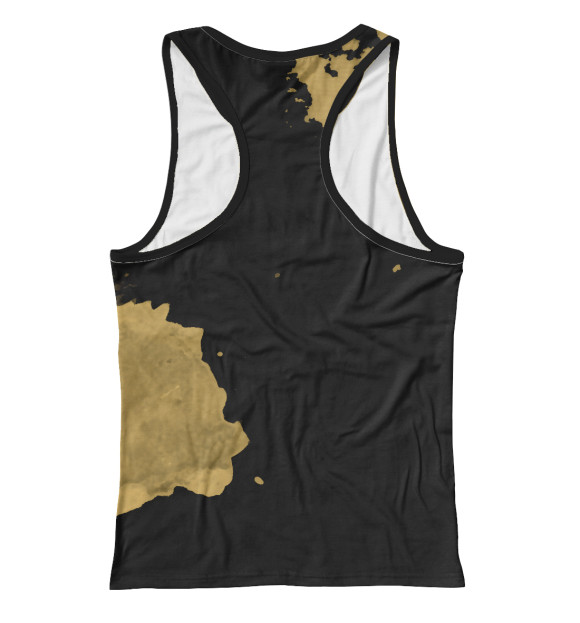 Женская майка-борцовка с притом Чёрный клевер Черные быки цвета Белый Женская майка-борцовка с изображением Чёрный клевер Черные быки цвета Белый