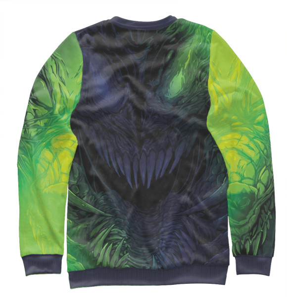 Мужской свитшот с изображением Minecraft / Майнкрафт цвета Белый