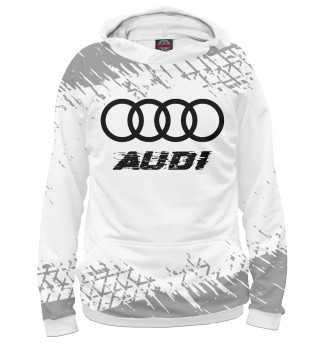 Худи для мальчика Audi Speed Tires Logo