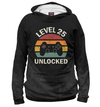 Женское худи Level 25 unlocked