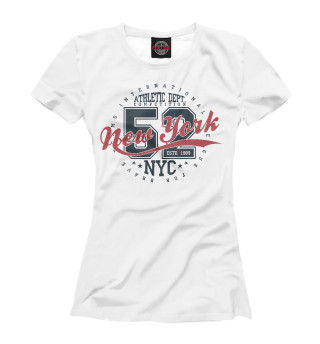 Женская футболка NY 52
